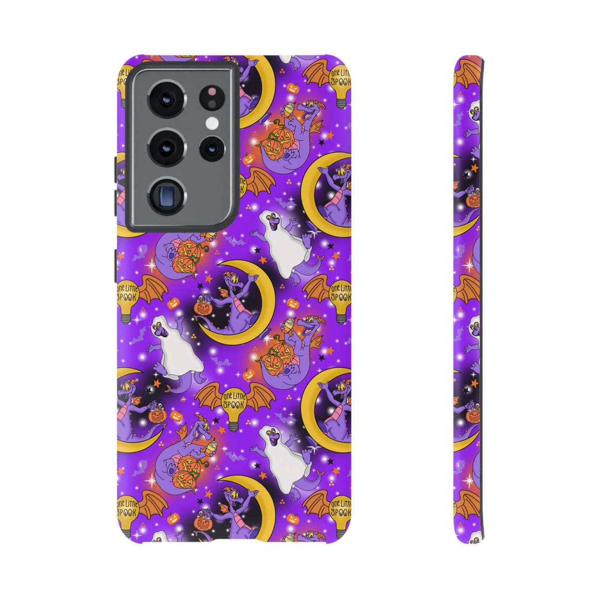 Figment on the Moon Purple Resort Ready Cell Phone Tech Case