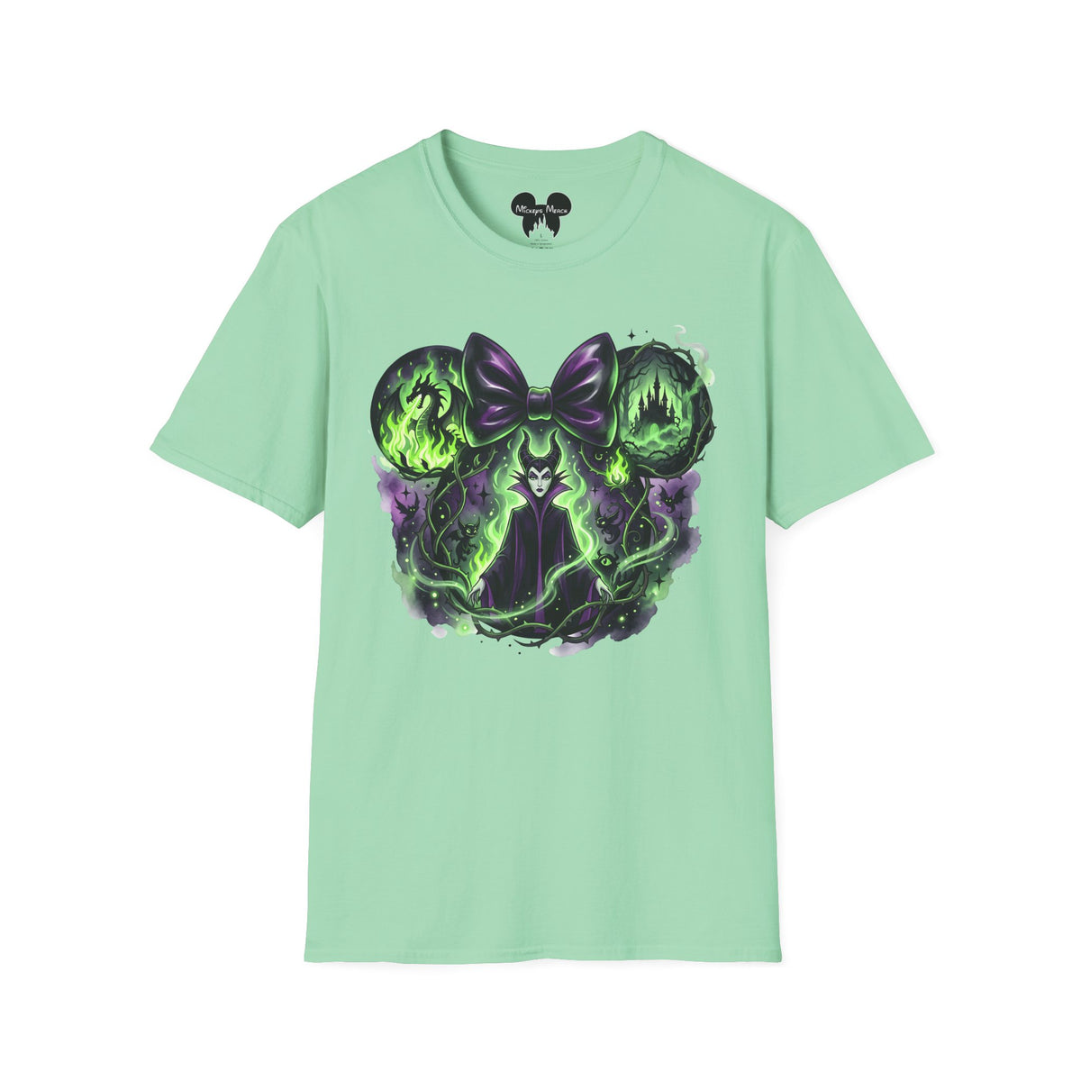 Disney Villains - Maleficent's Mistress of Evil Vignette Unisex Graphic Tee