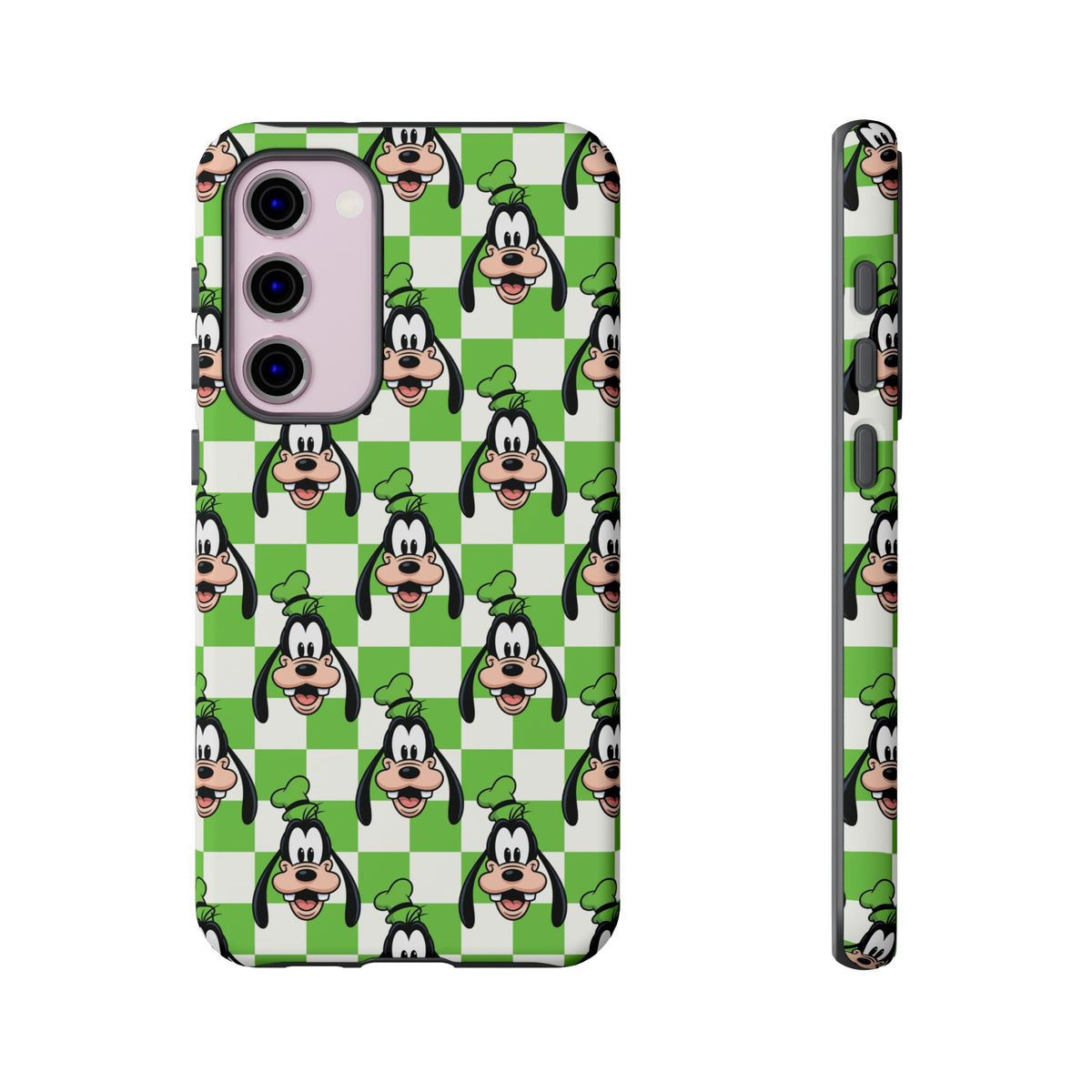 Green Checkerboard Goofy Resort Ready Cell Phone Tech Case