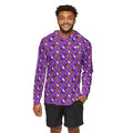 Figment on the Moon Purple Hooded Sun Shirt