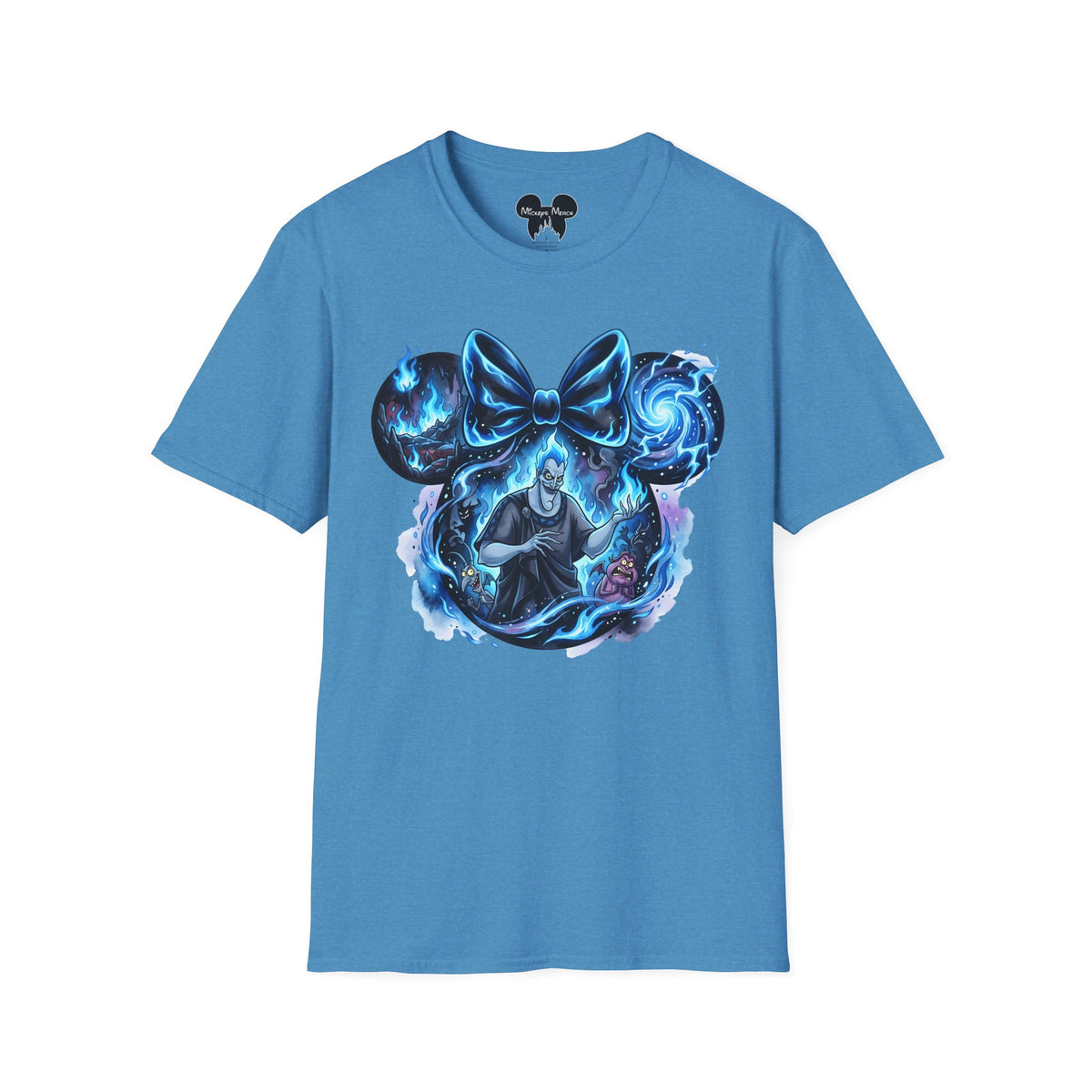Disney Villains - Neon Hades Vignette Unisex Graphic Tee