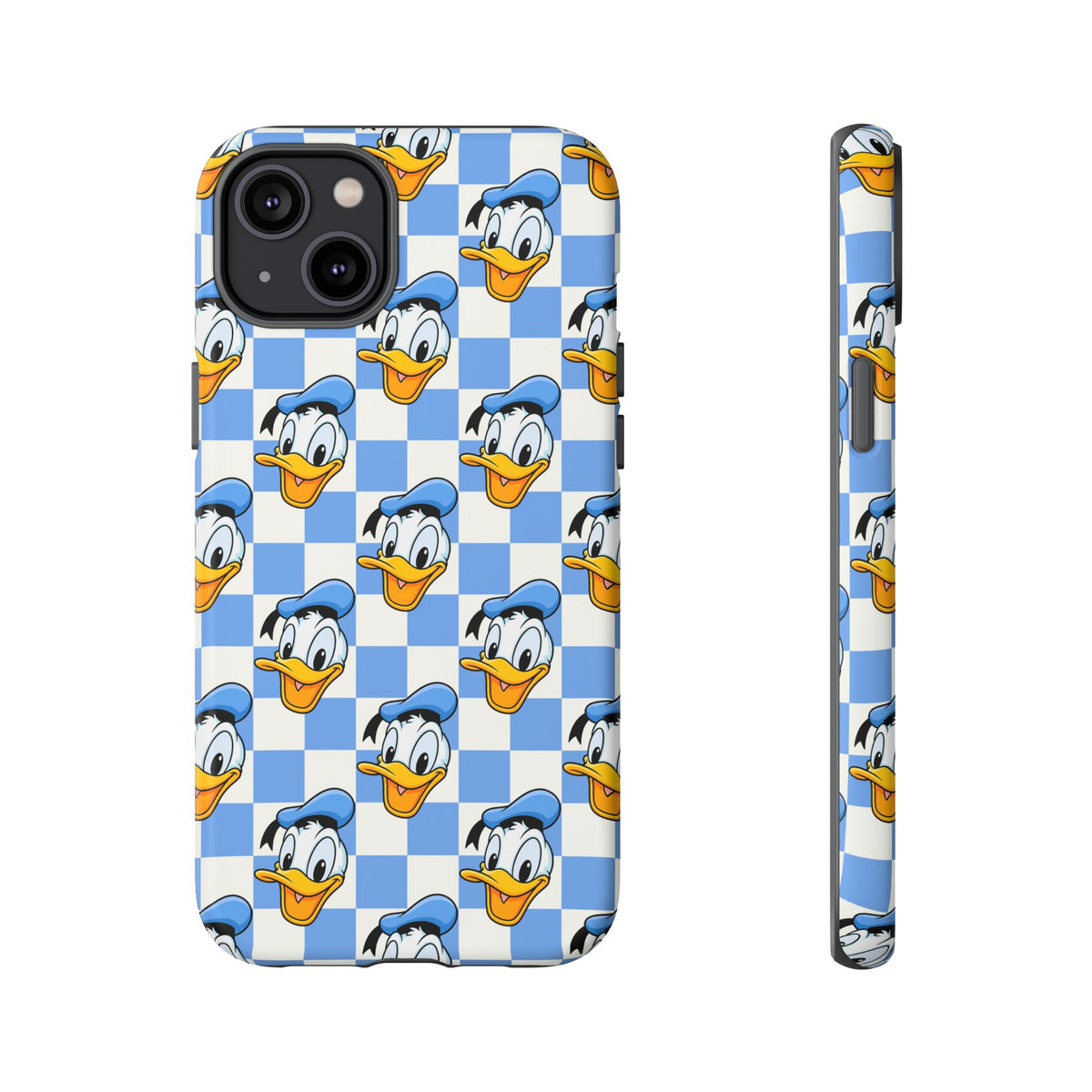 Blue Checkerboard Donald Resort Ready Cell Phone Tech Case