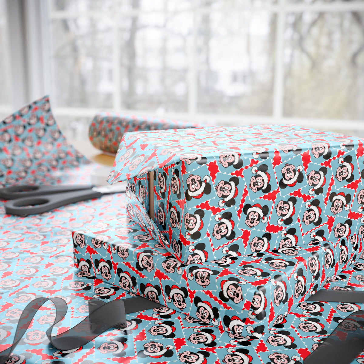 Mickey's Christmas Classic Wrapping Paper Roll