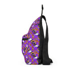 Figment on the Moon Purple Crossbody Sling Bag