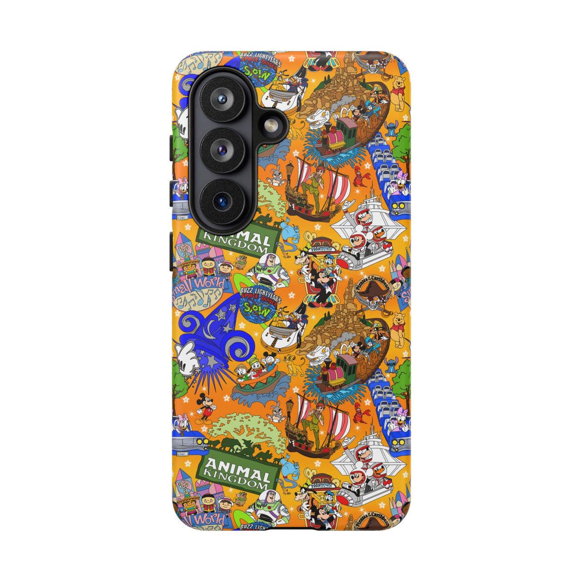 Four Parks Ride Collage Ready Cell Phone Tech Case