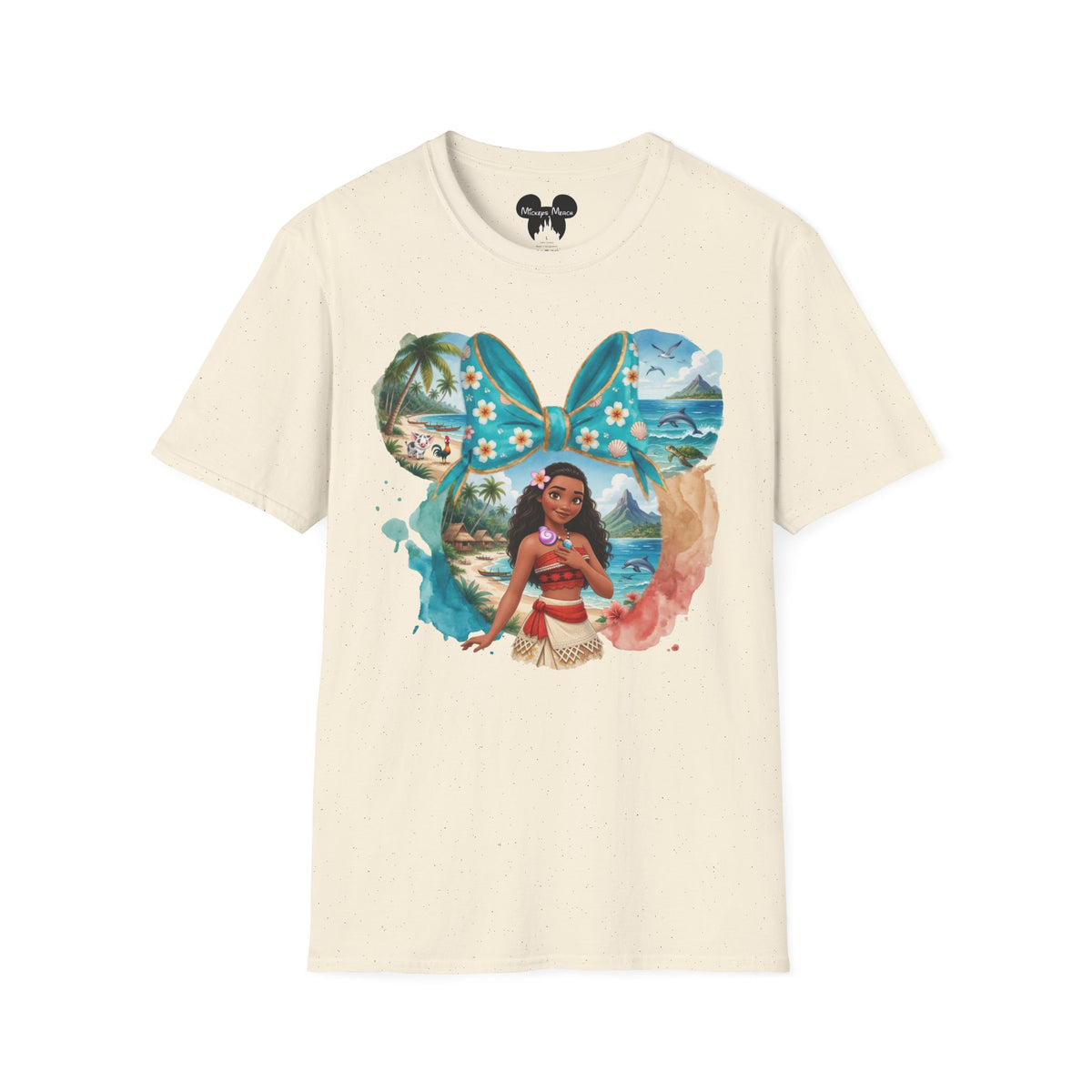 Disney Princess - Moana's Ocean Wayfinder Vignette Unisex Graphic Tee