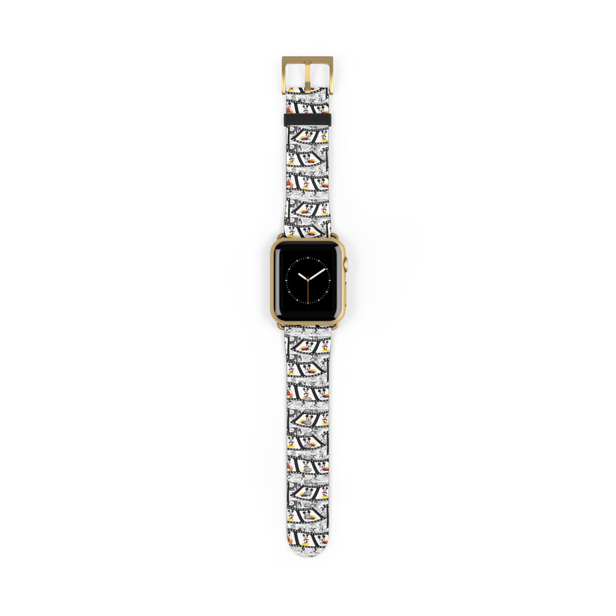 Mickeys Film Strip Whimsical Watch Band - Apple