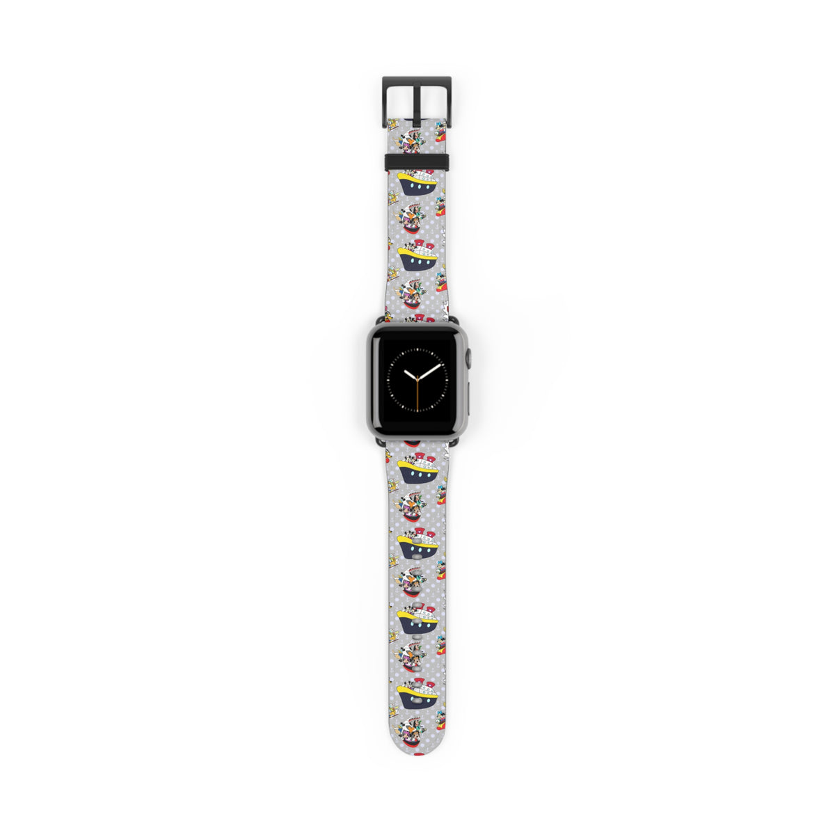 Christmas Cruise with Mickey Whimsical Watch Band - Apple