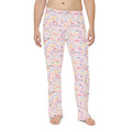 Character Autographs on Pink Men's Pajama Pants