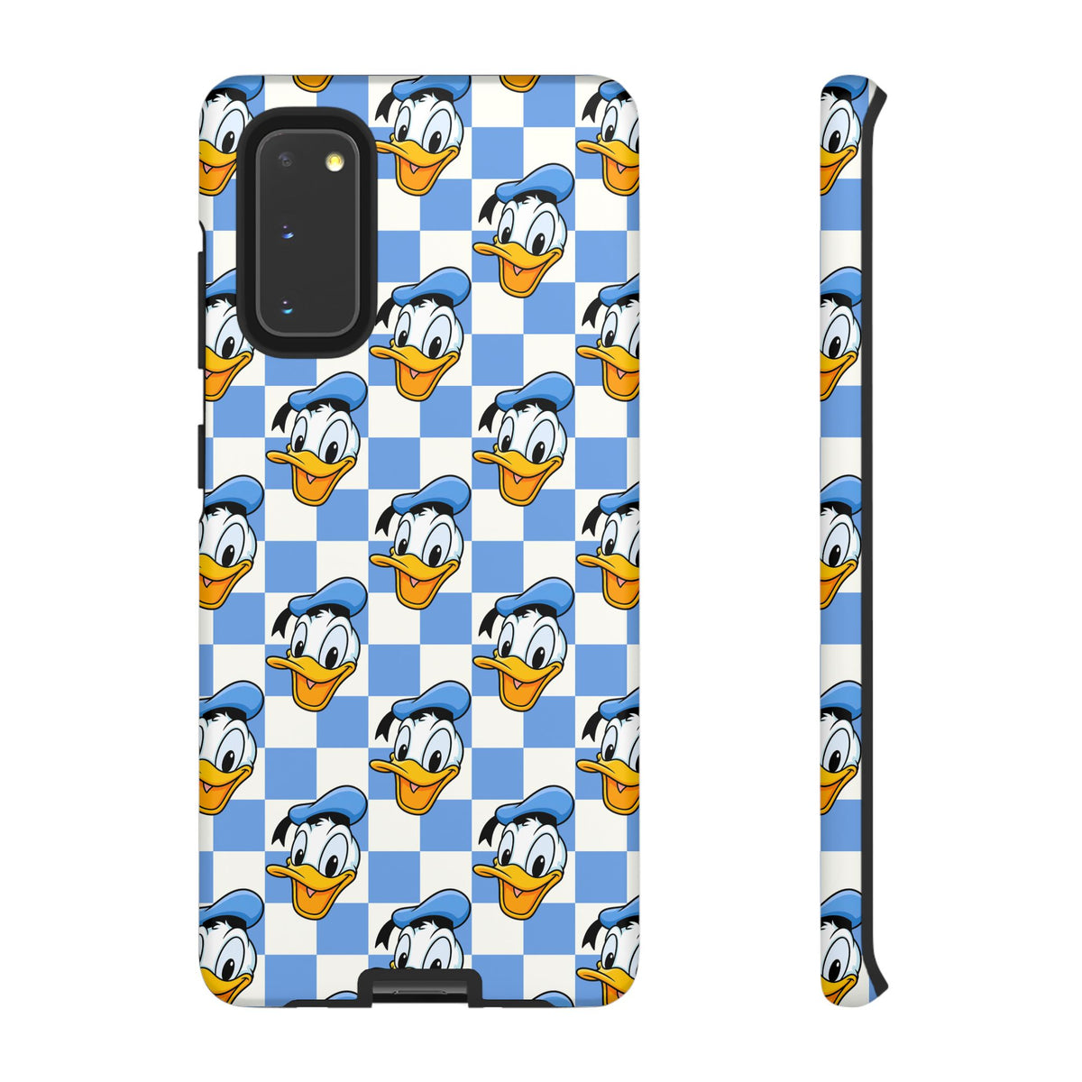 Blue Checkerboard Donald Resort Ready Cell Phone Tech Case