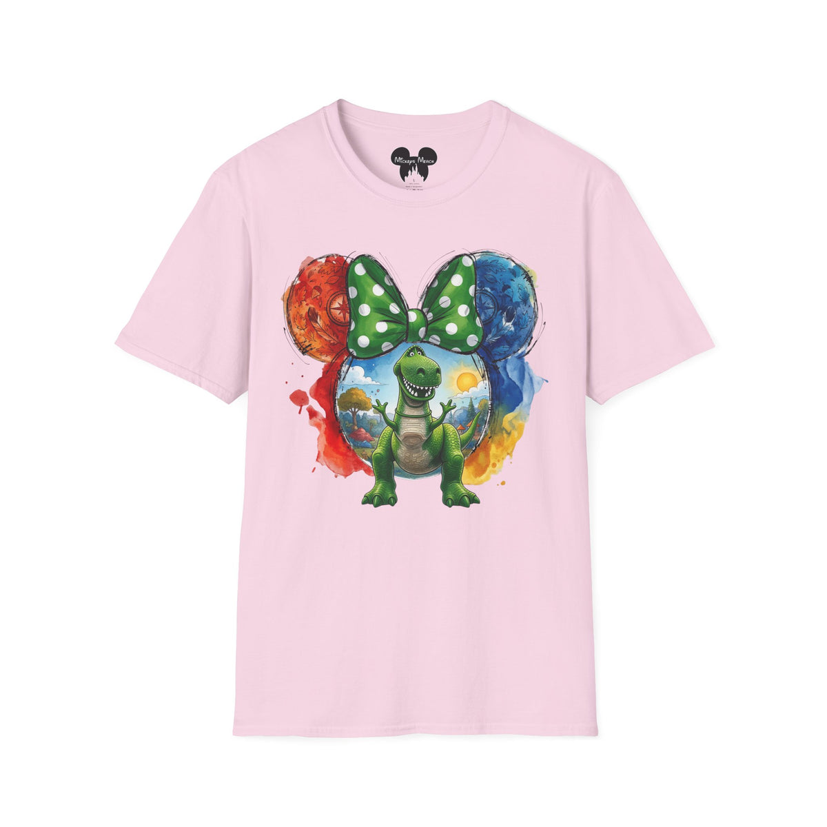 Toy Story - Rex's Prehistoric Polka Vignette Unisex Graphic Tee