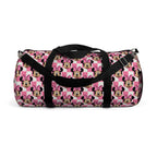 Pink Checkerboard Minnie Travel Duffel Bag