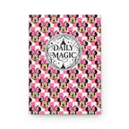 Pink Checkerboard Minnie Daily Magic Matte Hardcover Journal