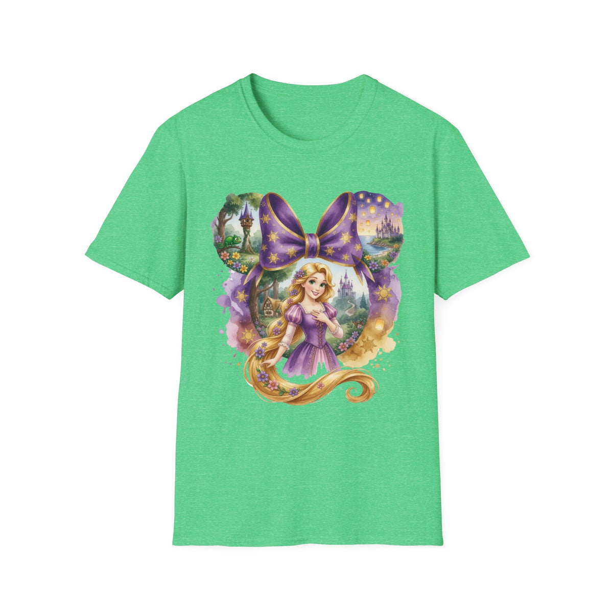 Disney Princess - Rapunzel's Floating Lanterns Vignette Unisex Graphic Tee