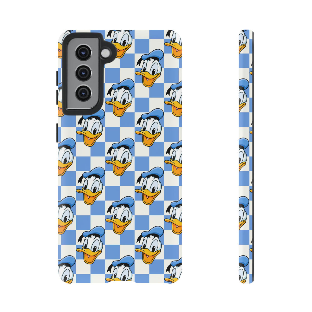 Blue Checkerboard Donald Resort Ready Cell Phone Tech Case