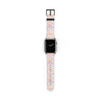 Character Autographs on Pink Whimsical Watch Band - Apple