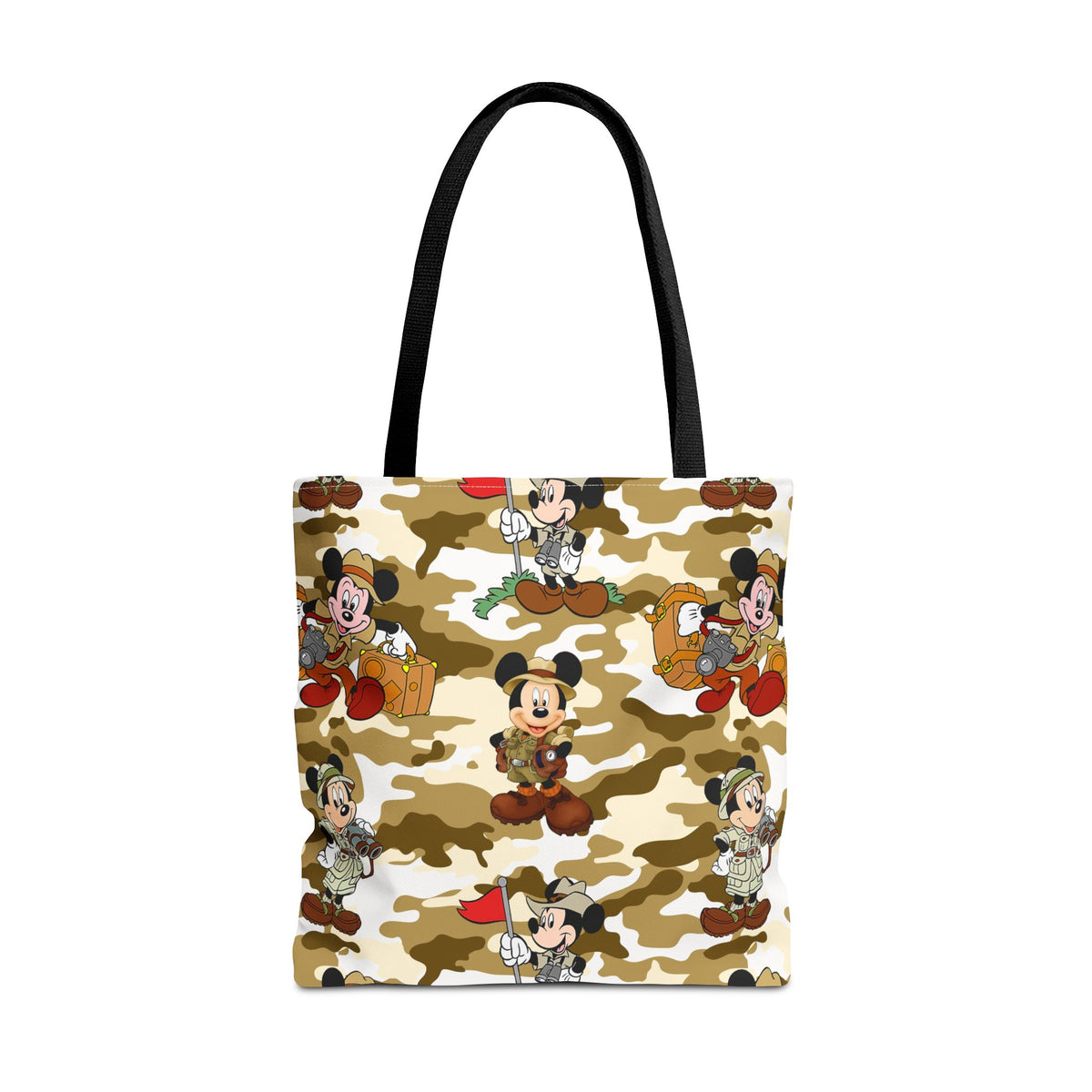 Jungle Camo Mickey Tote Bag