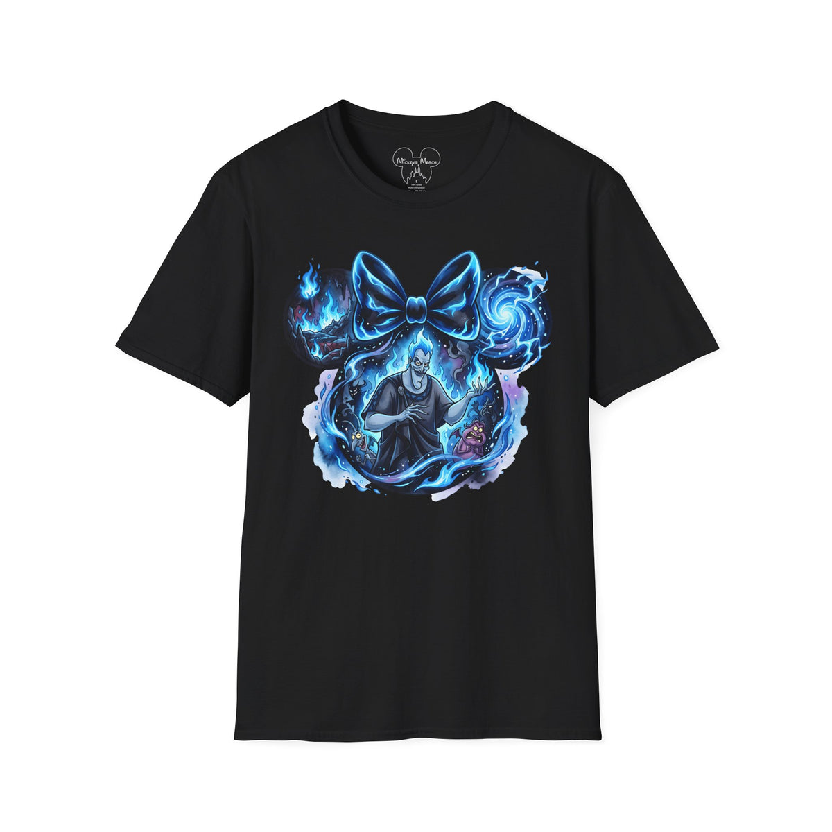 Disney Villains - Neon Hades Vignette Unisex Graphic Tee