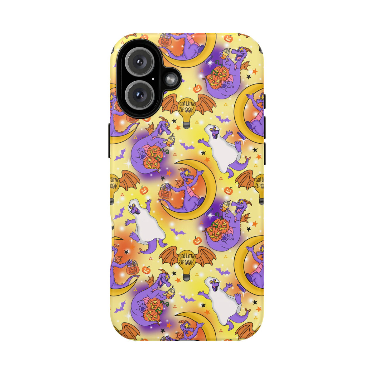 Figment on the Moon Yellow Resort Ready Cell Phone Tech Case