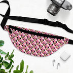 Pink Checkerboard Minnie Beach Club Fanny Pack