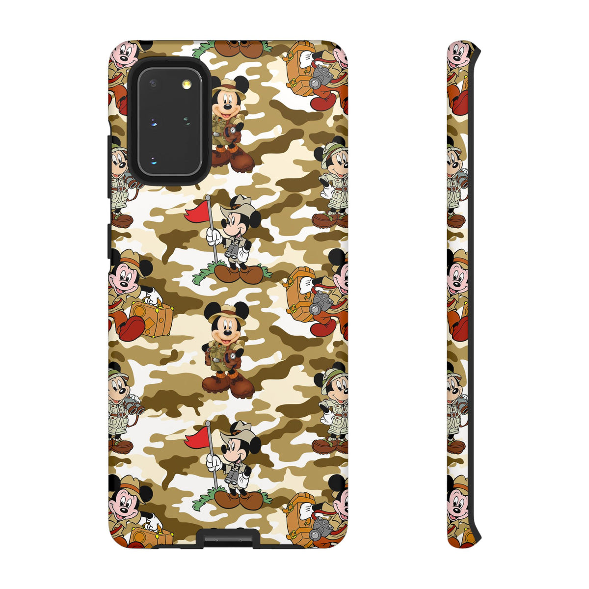 Jungle Camo Mickey Resort Ready Cell Phone Tech Case
