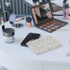 Character Autographs on White Mini Clutch