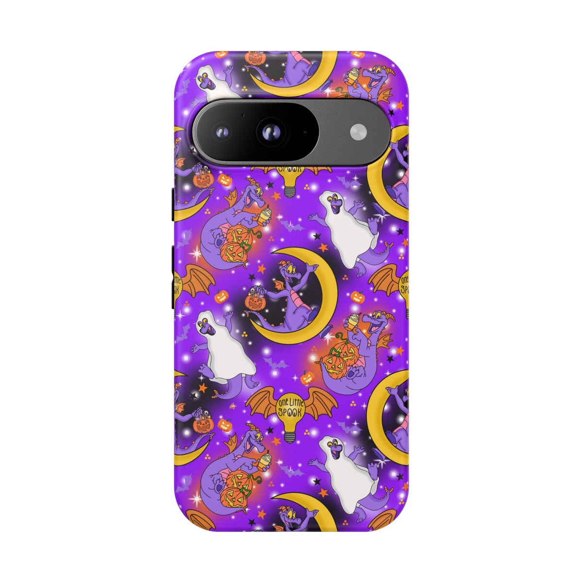 Figment on the Moon Purple Resort Ready Cell Phone Tech Case