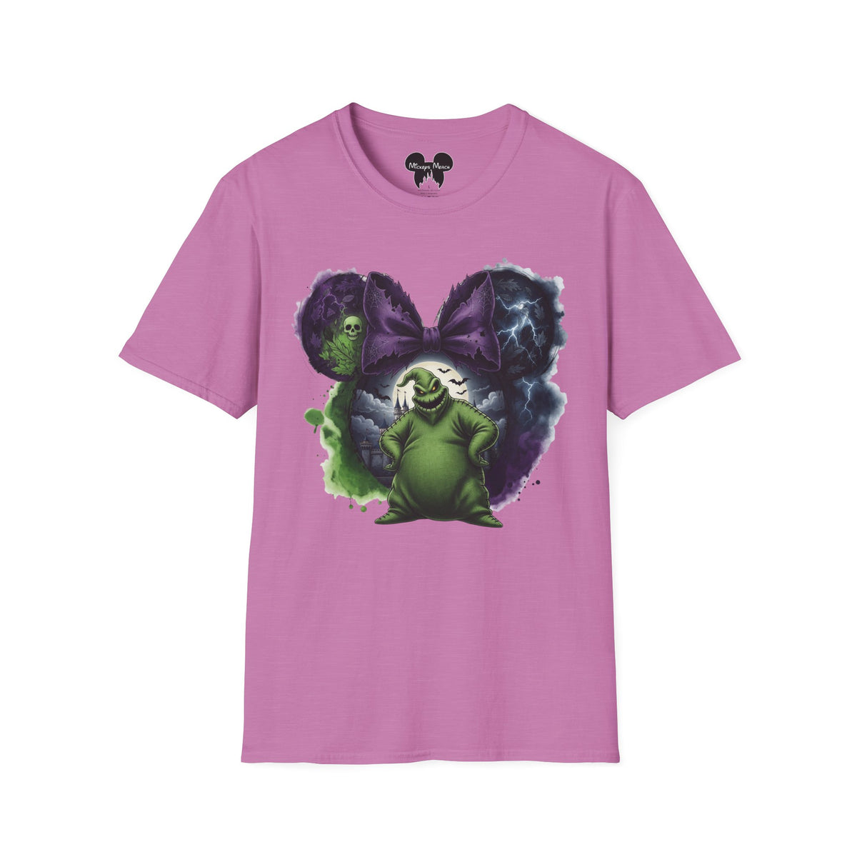 TNBC - Oogie Boogie's Spooky Cobweb Vignette Unisex Graphic Tee