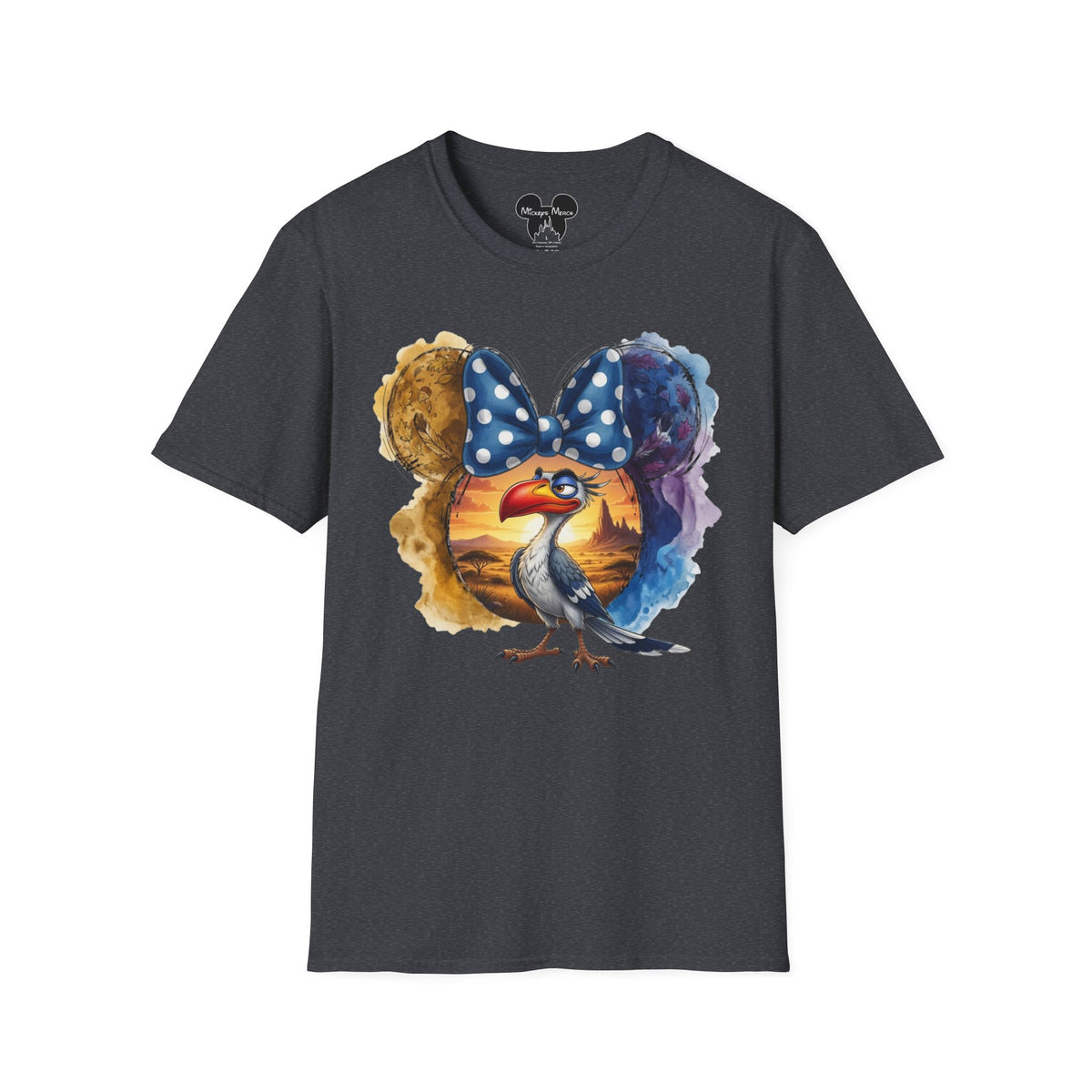 Lion King - Zazu's Pride Lands Vignette Unisex Graphic Tee