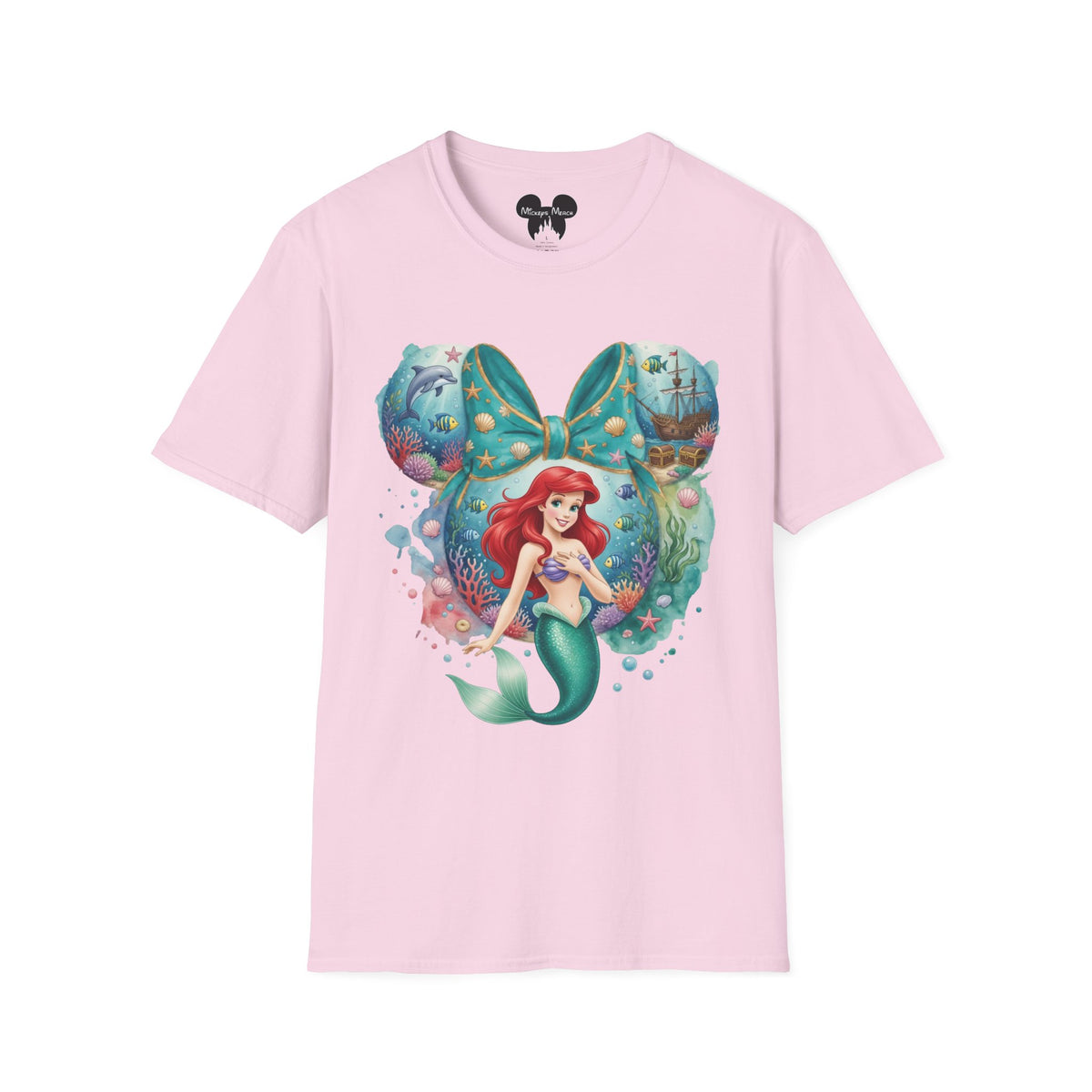 Disney Princess - Ariel's Seashell Vignette Unisex Graphic Tee