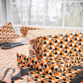 Orange Checkerboard Mickey Wrapping Paper Roll