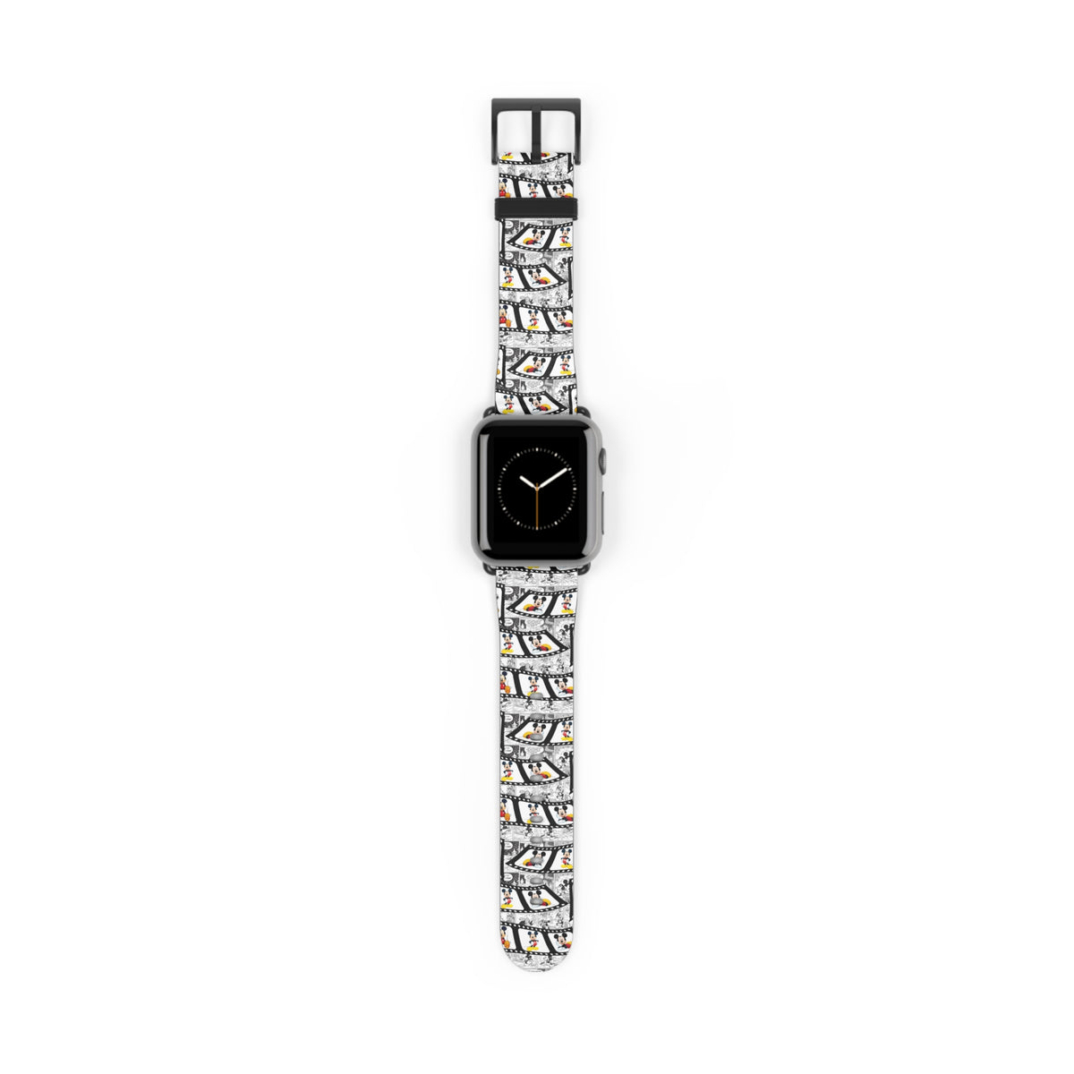 Mickeys Film Strip Whimsical Watch Band - Apple