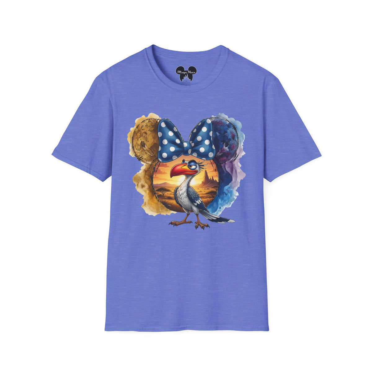 Lion King - Zazu's Pride Lands Vignette Unisex Graphic Tee