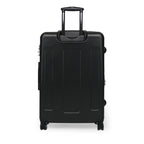 Character Autographs on Blue Polycarbonate Suitcase