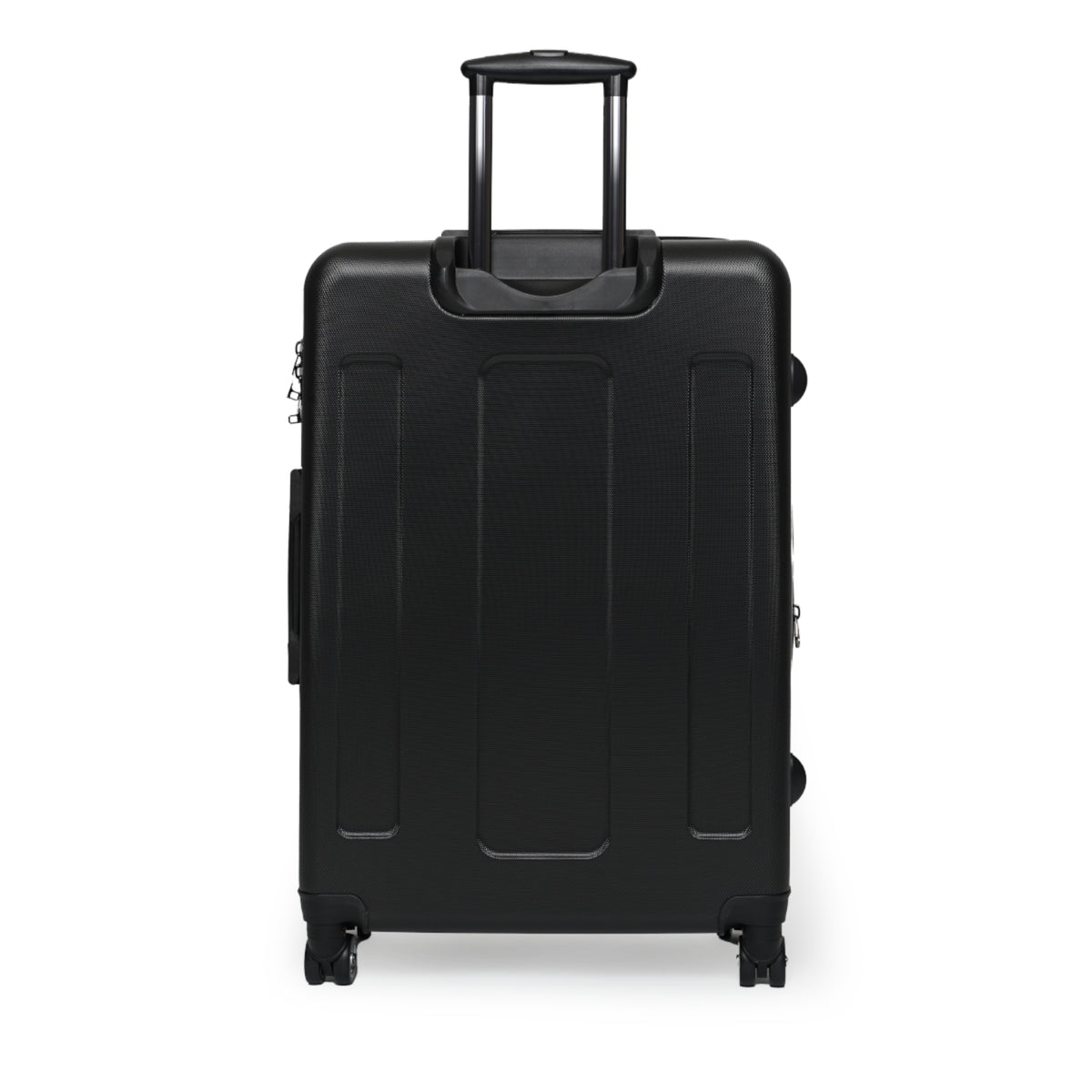 Character Autographs on Blue Polycarbonate Suitcase