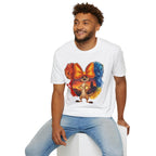 Lion King - Timon's Sunset Orange Vignette Unisex Graphic Tee