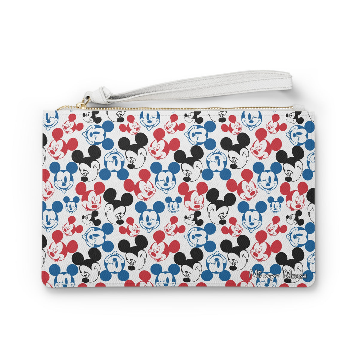 Emoji Mickey Convertible Wristlet Clutch