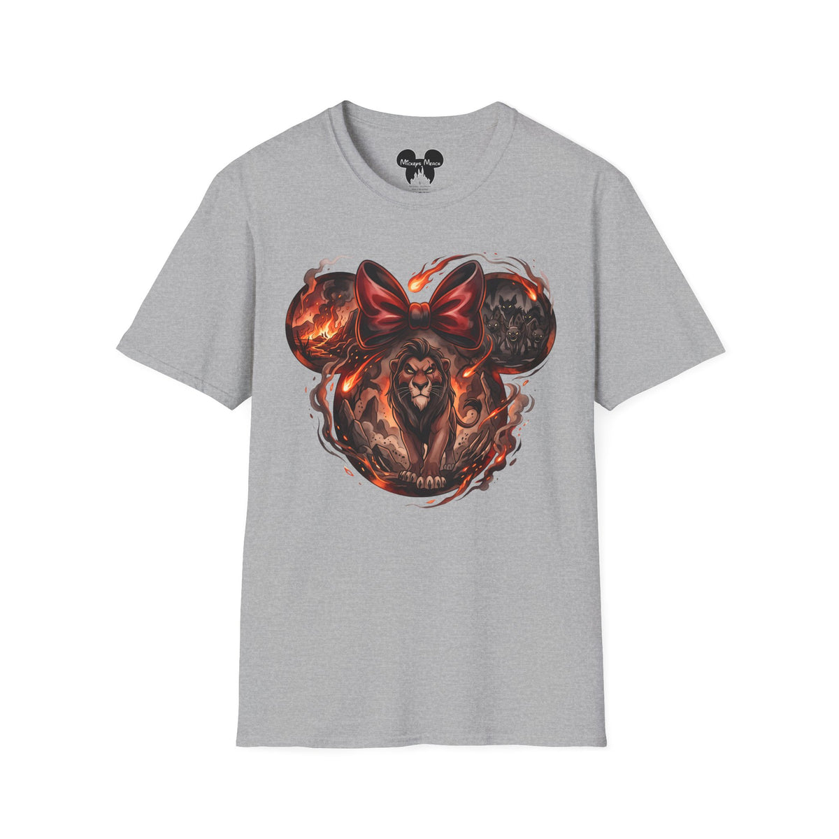 Disney Villains - Scar's Infernal Reign Vignette Unisex Graphic Tee