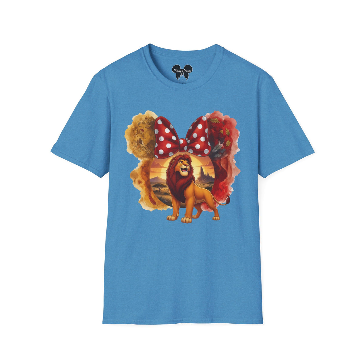Lion King - King Simba's Pride Vignette Unisex Graphic Tee