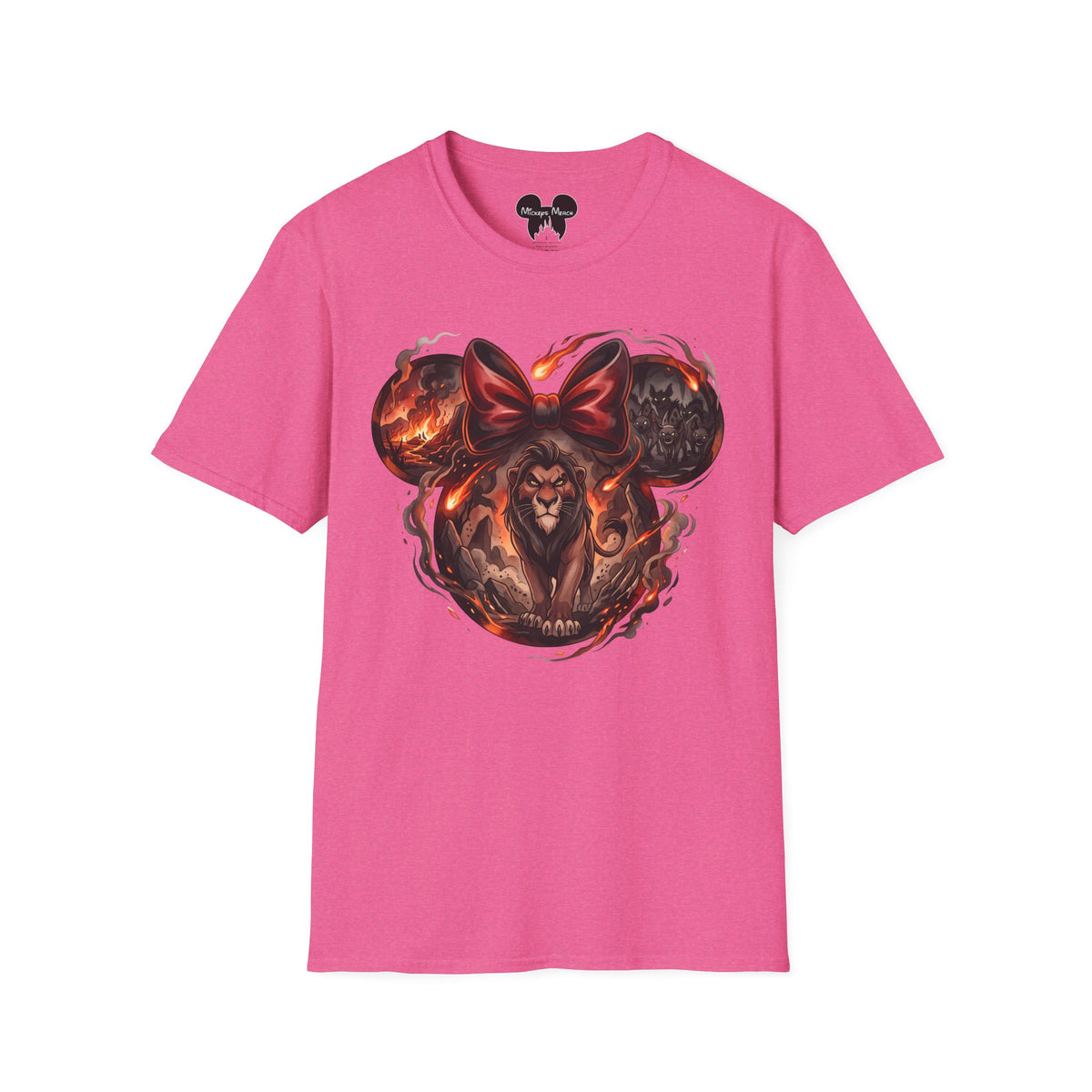Disney Villains - Scar's Infernal Reign Vignette Unisex Graphic Tee
