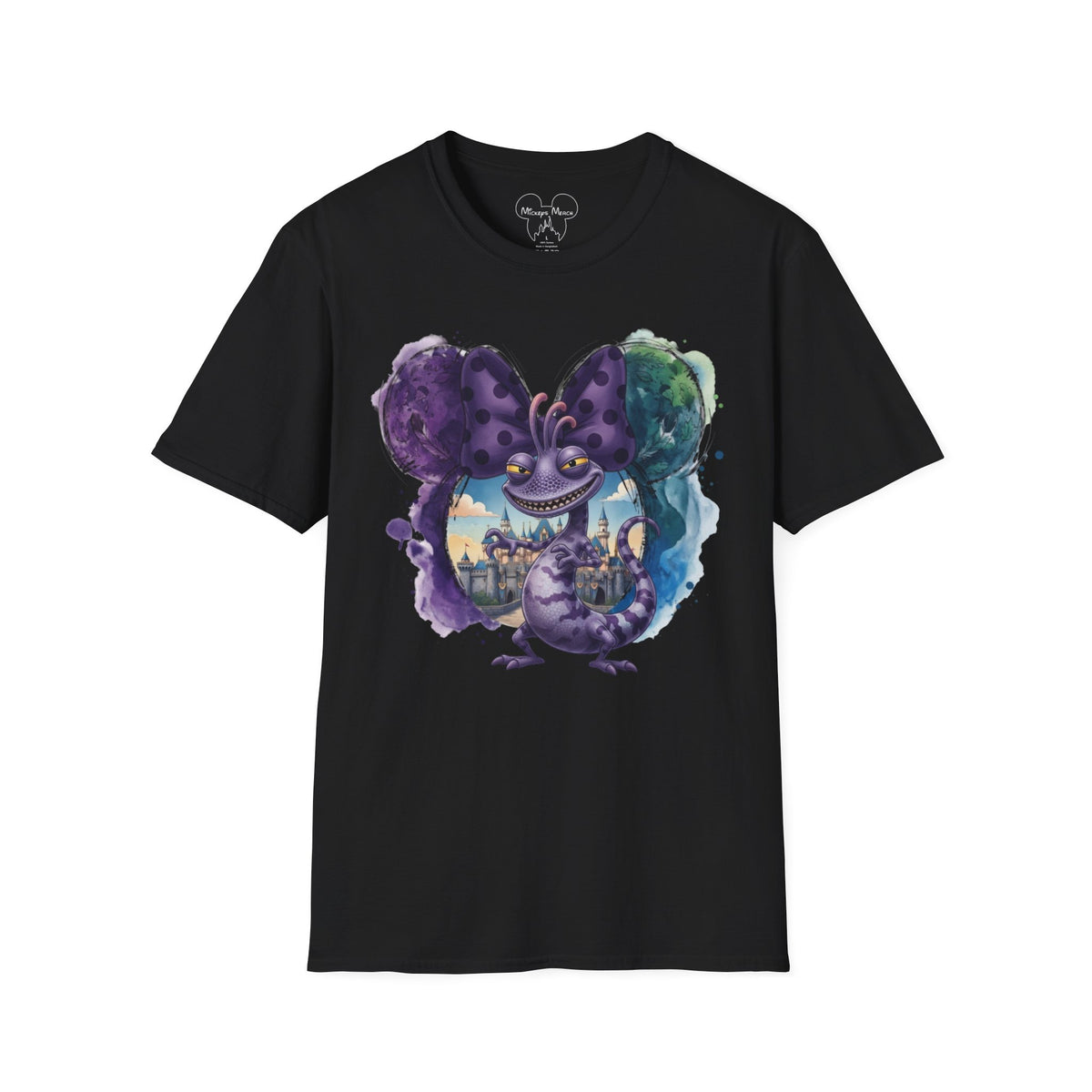 Monsters Inc - Randall's Camouflage Vignette Unisex Graphic Tee