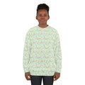 Character Autographs on Green Unisex Crewneck Sweatshirt