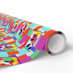 Colorblock Mickey Wrapping Paper Roll