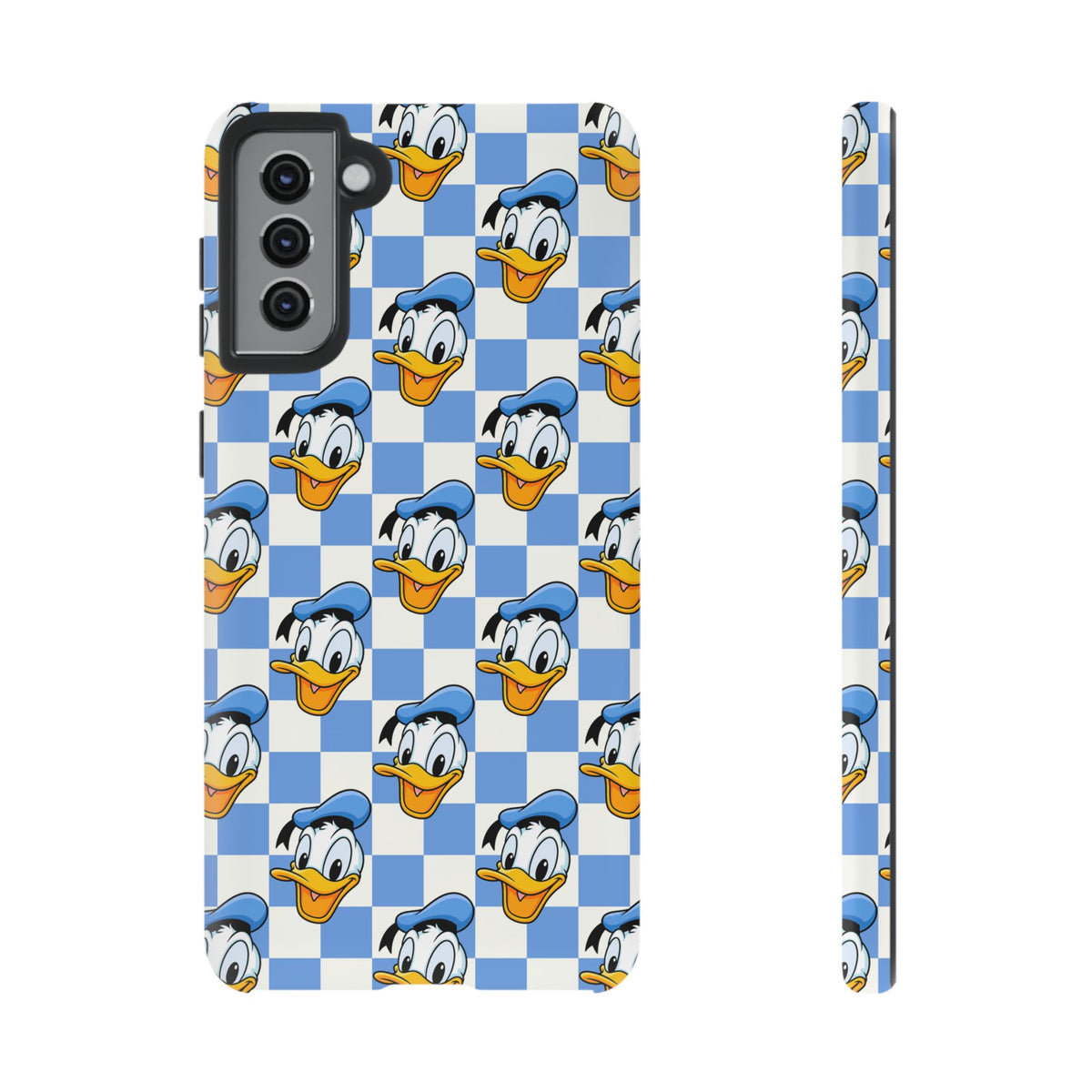 Blue Checkerboard Donald Resort Ready Cell Phone Tech Case
