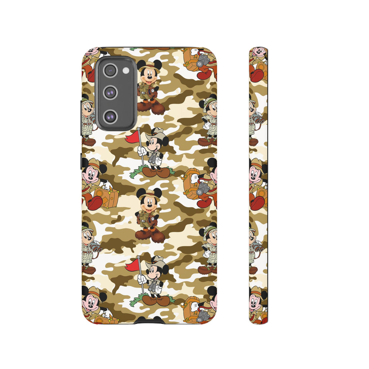 Jungle Camo Mickey Resort Ready Cell Phone Tech Case