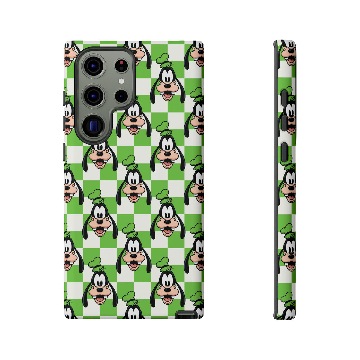 Green Checkerboard Goofy Resort Ready Cell Phone Tech Case
