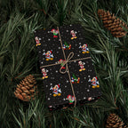 Starlight Christmas Wrapping Paper Roll