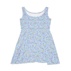 Character Autographs on Blue Sundress
