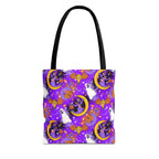 Figment on the Moon Purple Tote Bag