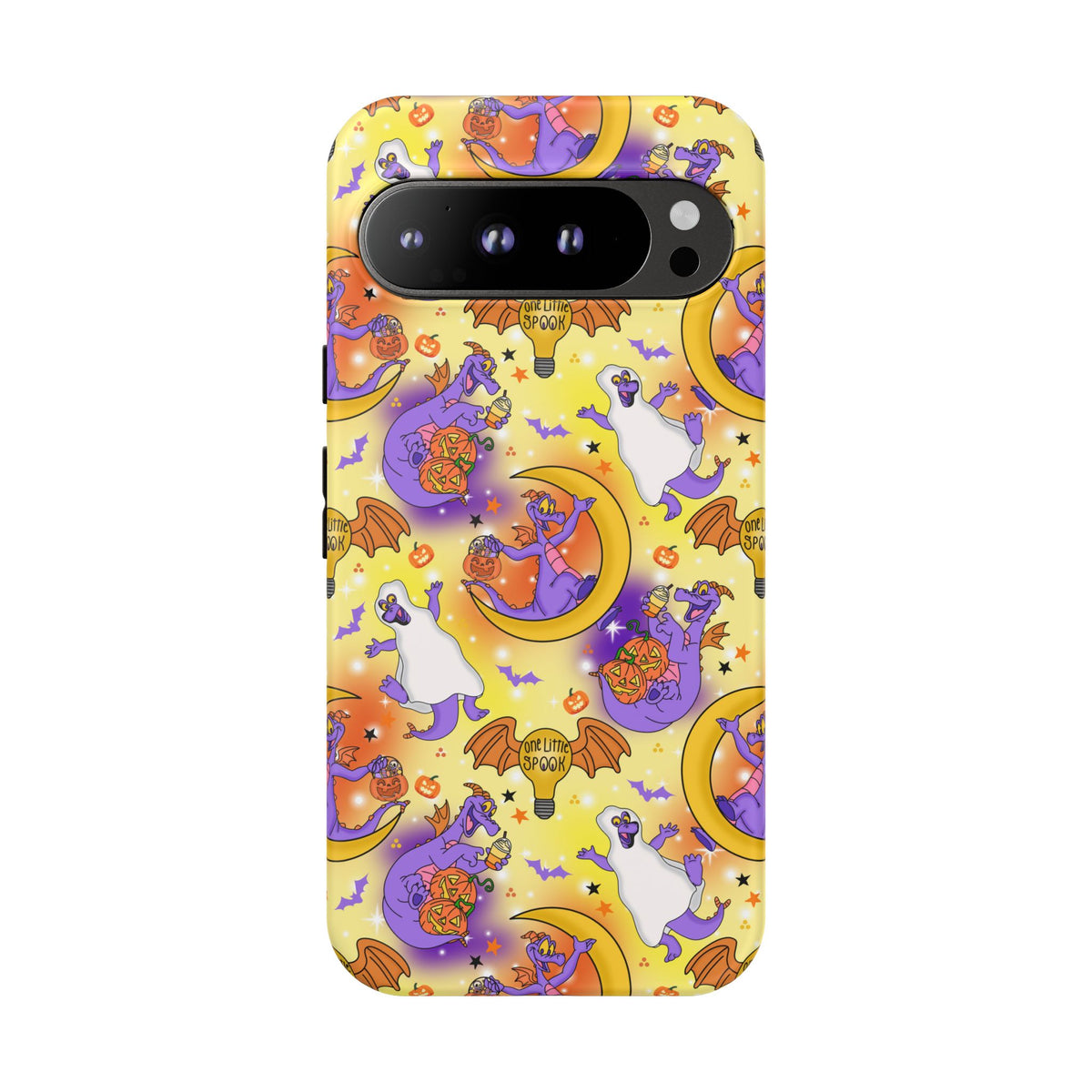 Figment on the Moon Yellow Resort Ready Cell Phone Tech Case